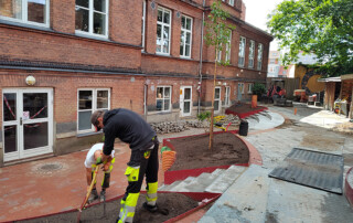 Lillegården på Elise Smiths skole