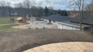 Kig udover den nye festplads i Havndal